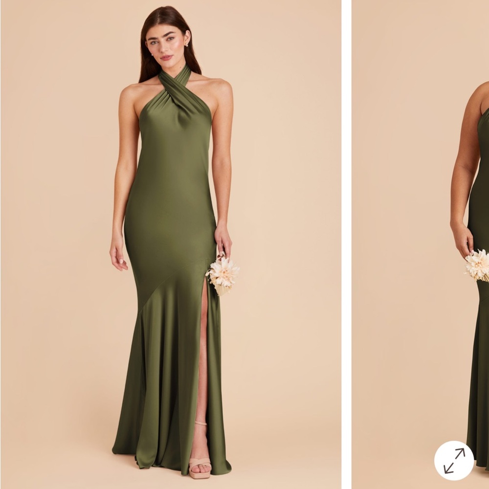 Birdy Grey Olive Green Stephanie Maxi Dress